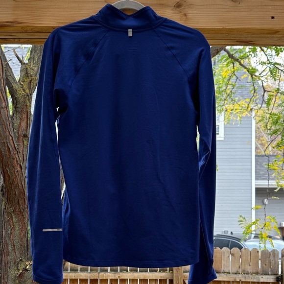 Nike Element DRI-FIT 1/4 Zip Royal Blue Running Workout Hiking Top medium - Picture 6 of 15